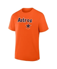 Fanatics Men's Orange Houston Astros Alternate Logo Legacy T-Shirt
