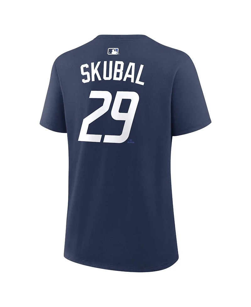 Nike Women's Tarik Skubal Navy Detroit Tigers City Connect Name Number T-Shirt