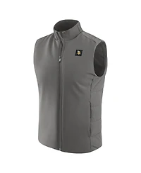 J. Palmer Men's Graphite Minnesota Vikings Front Office Full-Zip Vest