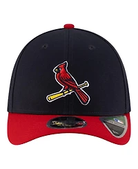 New Era Men's Black St. Louis Cardinals Player Replica 39THIRTY M-Crown Flex Hat