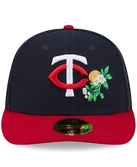 New Era Men's Navy/Red Minnesota Twins 2026 Spring Training Low Profile 59FIFTY Fitted Hat