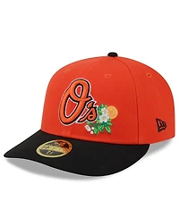 New Era Men's Orange/Black Baltimore Orioles 2026 Spring Training Low Profile 59FIFTY Fitted Hat