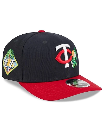 New Era Men's Navy/Red Minnesota Twins 2026 Spring Training 9SEVENTY Adjustable Hat