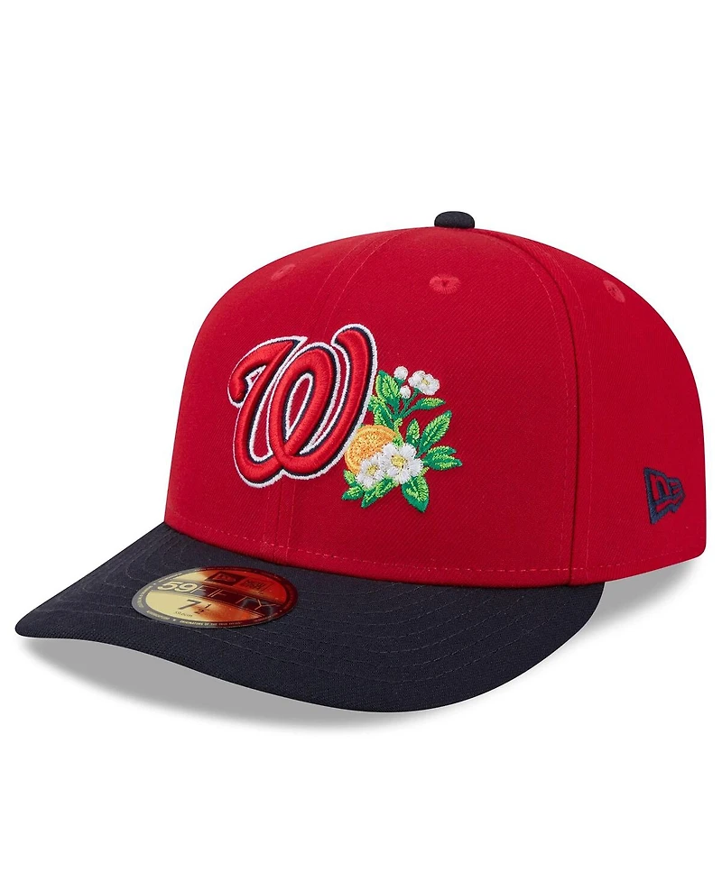 New Era Men's Red/Navy Washington Nationals 2026 Spring Training 59FIFTY Fitted Hat