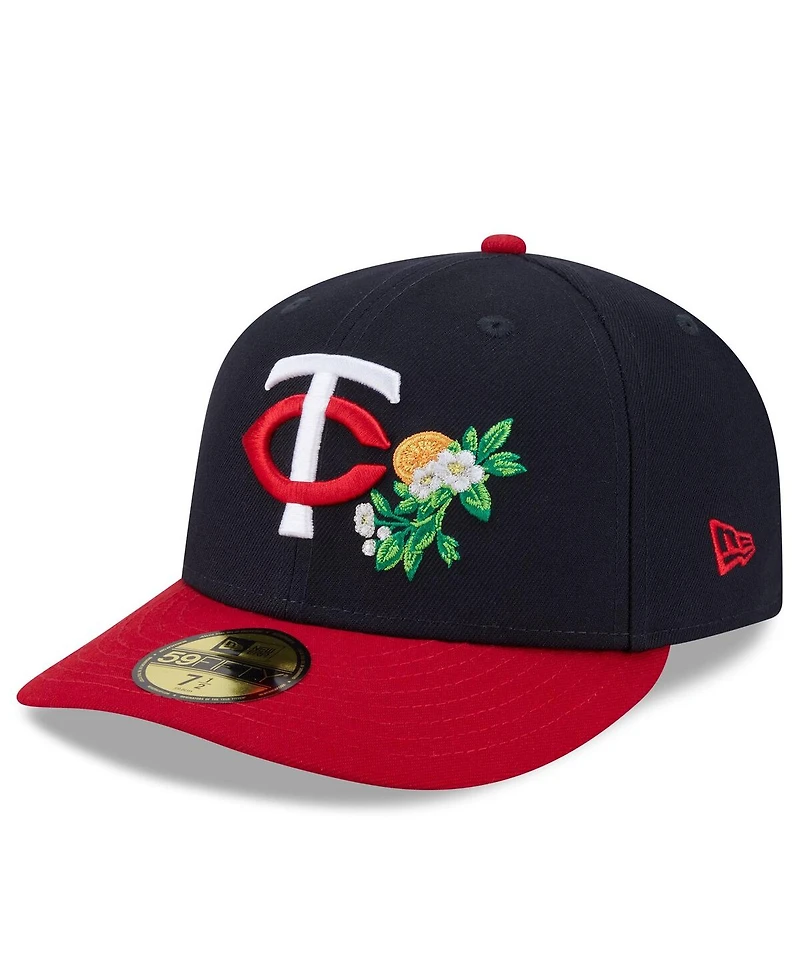 New Era Men's Navy/Red Minnesota Twins 2026 Spring Training 59FIFTY Fitted Hat