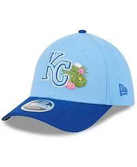 New Era Men's Light Blue/Royal Kansas City Royals 2026 Spring Training M-Crown 39THIRTY Flex Hat