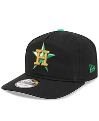 New Era Men's Black Houston Astros 2026 St. Patrick's Day 19TWENTY Adjustable Hat