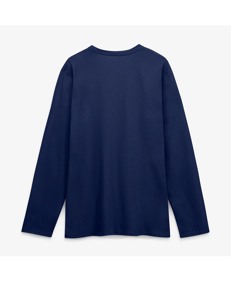 Fanatics Men's College Navy Seattle Seahawks Super Bowl Lx Champions Iconic Victory Long Sleeve T-Shirt