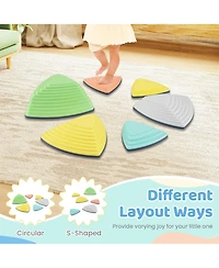 Mecale Kids' Non-Slip Stepping Stones with Storage Bag