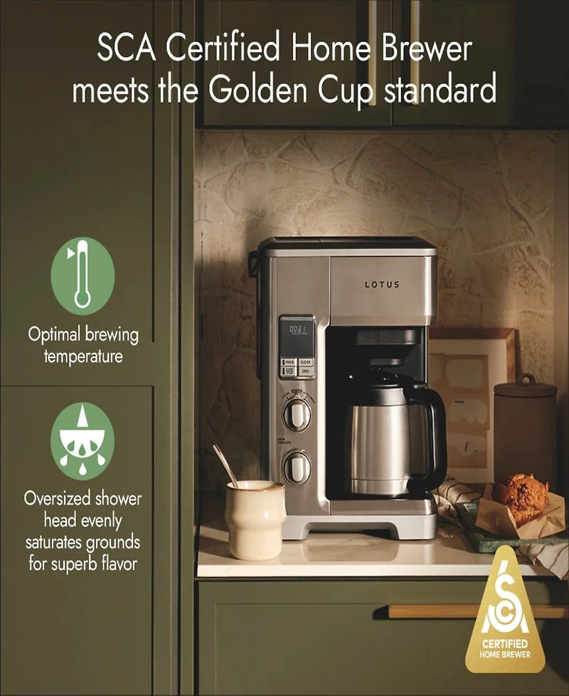Lotus Professional Series the Top Drip Coffee Maker
