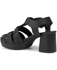 Aerosoles Women's Soave Square Toe Platform Sandals