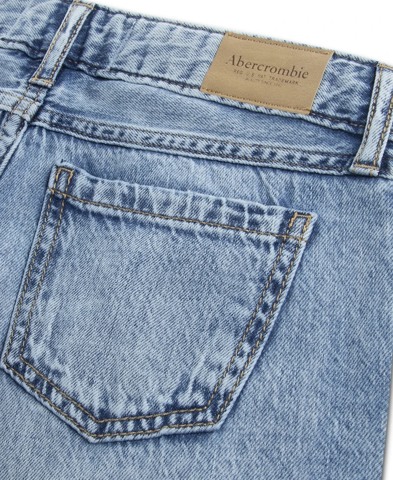 abercrombie kids Toddler Girls' Low Rise Hearts Baggy Jeans