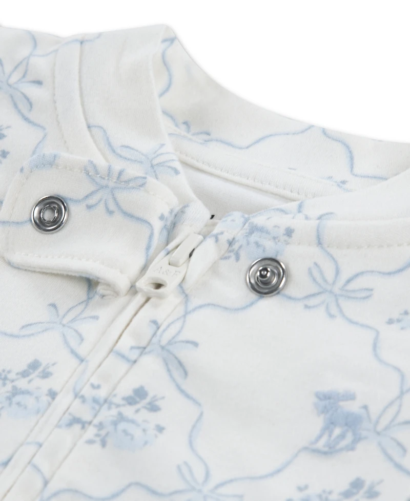 abercrombie kids Baby Girls' Ruffle Footed Coverall