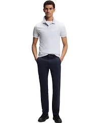 Boss by Hugo Men's Stretch-Cotton Satin Slim-Fit Chinos