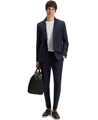 Boss by Hugo Men's Bubble-Jacquard Structure T-shirt