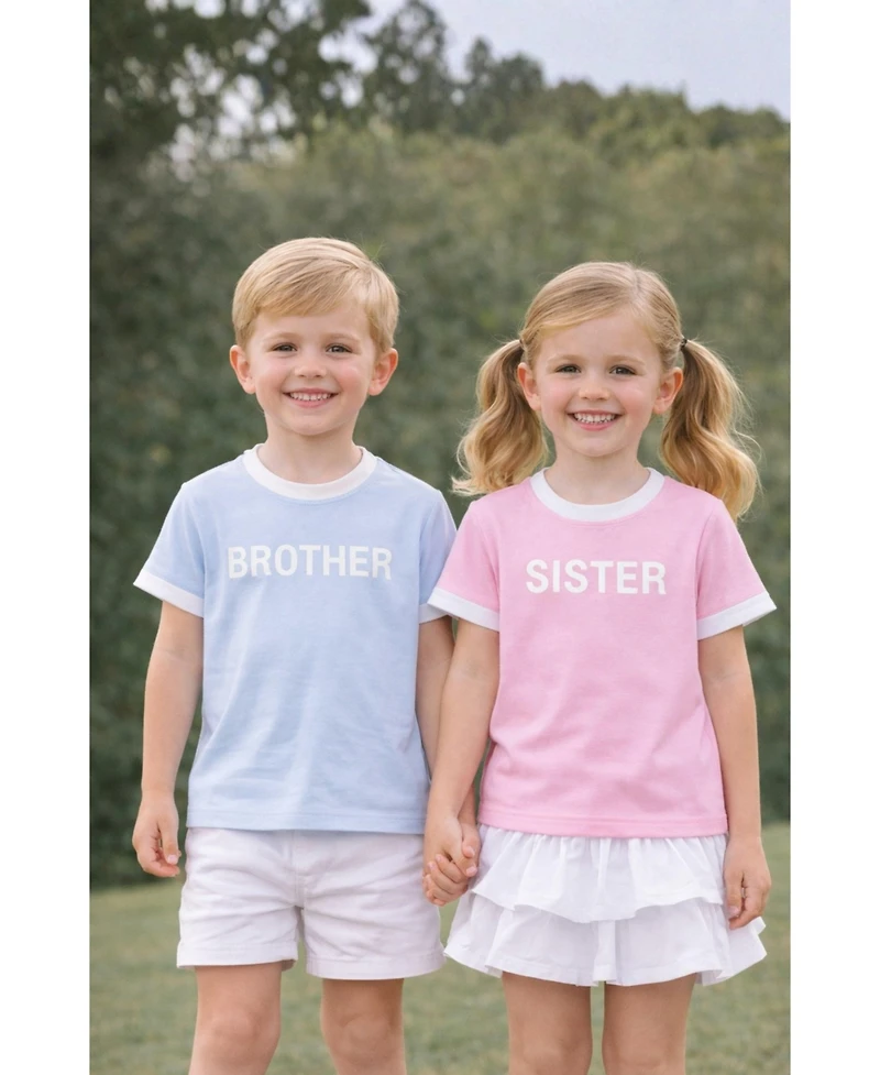 Bits & Bows Baby Girls Sister T-Shirt