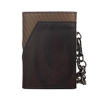 Star Wars: The Mandalorian Chain Wallet with Metal Shield