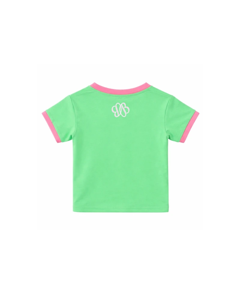 Bits & Bows Little Girls Little/Big Golf Tee Time T-Shirt