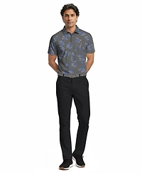 Pga Tour Men's Energized Floral Print Golf Polo Shirt