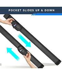 Gse Games & Sports Expert 1x1 Hard Billiard Pool Cue Stick Carrying Case, Accessories