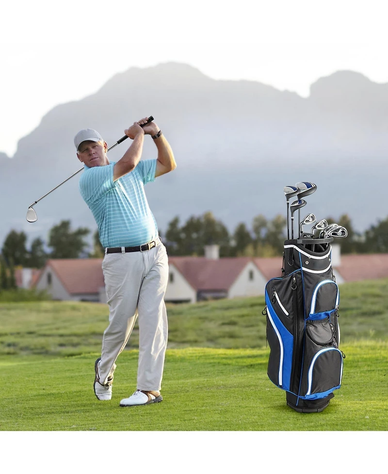 Hongge Men's 9-Piece Complete Golf Club Set