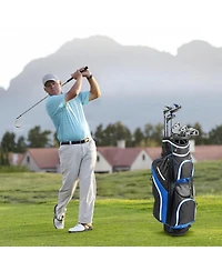 Hongge Men's 9-Piece Complete Golf Club Set