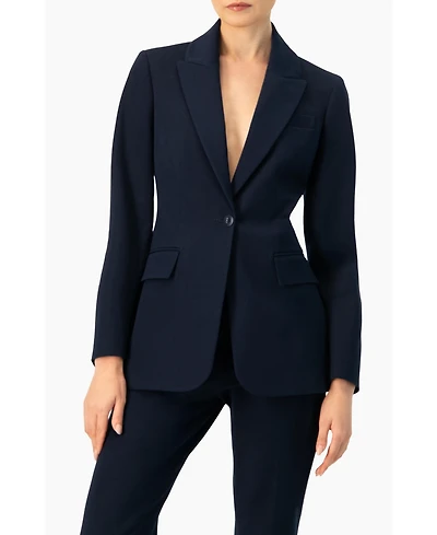 Ivonne Women's Single-Button Blazer
