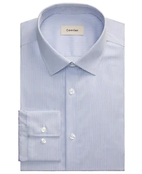 Calvin Klein Men's Slim-Fit Poplin Dress Shirt