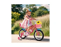 Hongge Inch Girls Bike with Doll Seat and Training Wheels for 3-5 Years