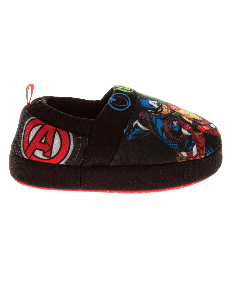 Spider-Man Toddler Marvel Avengers Dual Slippers Cozy Warm Soft Plush Indoor Wear Superhero Design Slip On