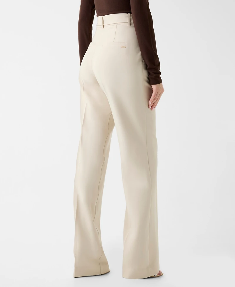 Guess Women's Leila Belted Mid-Rise Pants