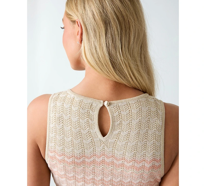 Guess Women's Sleeveless Rosalyn Long Sweater Dress