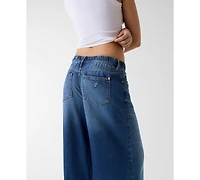 Guess Women's Loose Wide-Leg Jeans