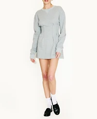 Line & Dot Women's Esryn Long-Sleeve Mini Dress