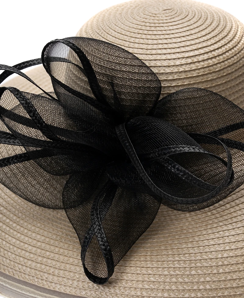 August Hats Extra Wide Brim Crinoline Hat