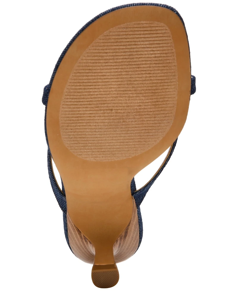Steve Madden Women's Brienna Strappy Kitten Heel Sandals