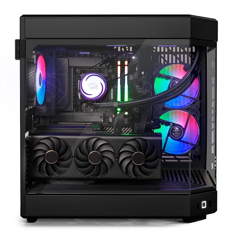 iBUYPOWER Y60BI9N46T04 Liquid Cooled Gaming Desktop Computer, Intel Core i9-14900F 2.0GHz, 32GB Ram, 1TB Ssd, Nvidia GeForce Rtx 4060 Ti 8GB, Windows