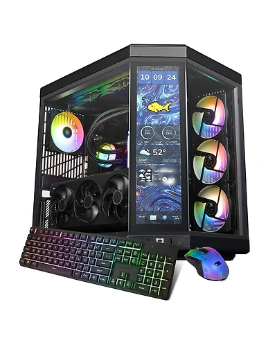 iBUYPOWER Y70TIBA7N5801 Liquid Cooled Gaming Desktop Computer, Amd Ryzen 7 9800X3D 4.7GHz, 32GB Ram, 2TB Ssd, Nvidia GeForce Rtx 5080 16GB, Windows 11