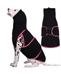 Aronkl Soft Turtleneck Dog Anxiety Jacket for Cold Weather