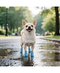 Aronkl Anti-Slip Breathable Dog Boots for Paw Protection, Outdoor Use, Reflective Straps