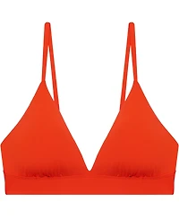 Lauren Ralph Women's Triangle V-Neck Swim Top