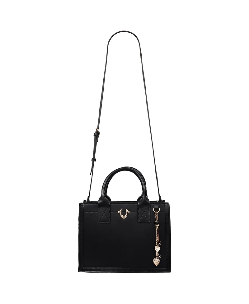 True Religion Women Modern Edge Charm Tote