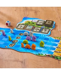 Haba Water Dragons: Kids Board Game and Fast-Paced Dice Game with Wooden Components for Ages 5 and up, Made in Germany