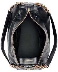 Karl Lagerfeld Paris Lafayette Medium Zip-Top Satchel Bag