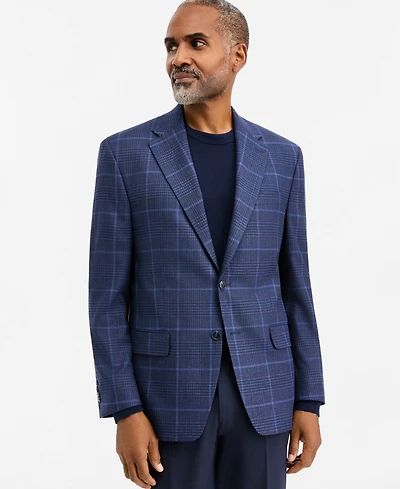 Michael Kors Men's Classic-Fit Plaid Sport Coat