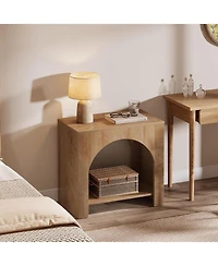 Tribesigns Nightstand with Storage, Large Bed Side Table for Bedroom, 1PCS