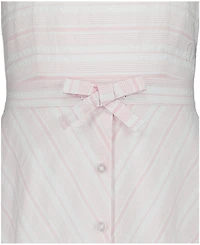 Tommy Hilfiger Girls' 7-16 Square Neck Seersucker Sun Dress