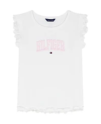 Tommy Hilfiger Girls' 7-16 Sleeveless Round Neck Top
