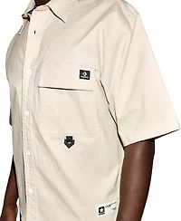 Converse Men's Ripstop Short-Sleeve Shirt