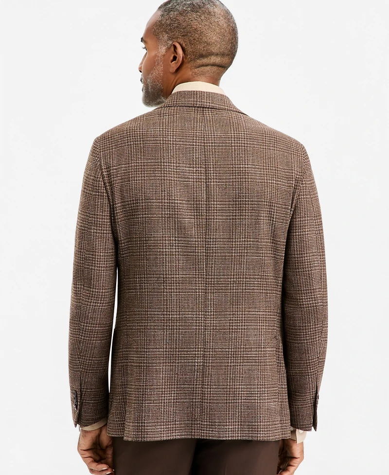 Michael Kors Men's Classic-Fit Soft Patterned Sport Coat